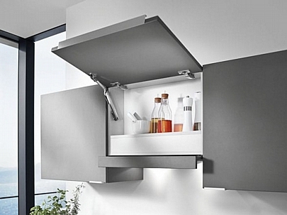 Μηχανικό σύστημα ανύψωσης BLUM AVENTOS HK-XS (μικρό κουμπάσο ανύψωσης)
