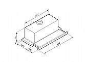 Απορροφητήρας PYRAMIS ΣΥΡΟΜΕΝΟΣ TURBO 90cm Inox : 1